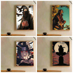 Naruto Uchiha Akatsuki Anime Oil Painting By Numbers on Canvas Home Decor for Living Room Bedroom Handmade Gift Frameless