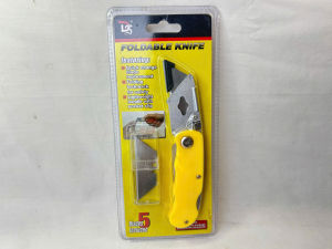 Dao rọc giấy cánh nhựa Foldable knife kèm 5 lưỡi dao 2 đầu