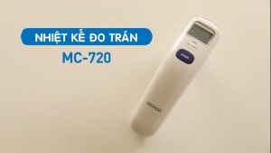 Nhiệt Kế Điện Tử Đo Trán Đo Nhiệt Độ Phòng OMRON MC-720 Nhật Bản