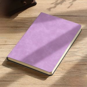 สมุดบันทึกแบบสี่เหลี่ยม กระดาษโพลีเอสเตอร์ A4 B5 หนังนิ่ม ไม่มีกรอบ สมุดบันทึกแบบเรียบง่ายสำหรับการสอบระดับปริญญาโท