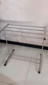 Stainless Steel Towel Rack/Towel Hanger/Clothes Drying Rack/Rak Penyidai Baju Tuala/Clothes Hanger/Towel Stand Rack