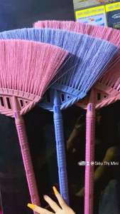 Combo 2 Chổi Nhựa Quét Nhà Cao Cấp HiWa Dài 96cm Hàng Xuất Khẩu - Chất Lượng Cao