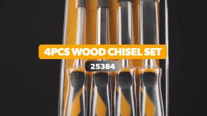 Tolsen สิ่วหัวแบนด้ามไฟเบอร์ สิ่วแกะสลักไม้ ขนาด 3/8"1/2"5/8"3/4" และ 1"