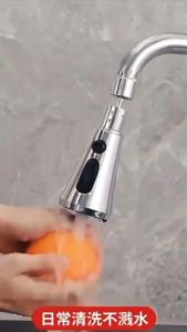 HW011 - 3 In1 Kitchen Replaceable Faucet Sprayer Nozzle ABS Durable Water Tap Water Basin Sink Shower Spray Head Multifunctional Hydrant