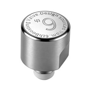 Bincoo 3Valve Moka Pot Adjustable Valve External Pressure Boost Valve Home Coffee Maker Accessory (Valve Only Not Include Pot)