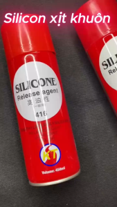 Silicone xịt khuôn chống dính khuôn bôi trơn giảm ma sát máy móc 450ml