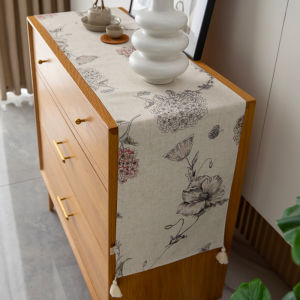 Modern Simplicity Long Banner Table Flag Nordic French Ins Style for TV Cabinet Entrance Hall Shoe Cabinet Dining Table Coffee Table