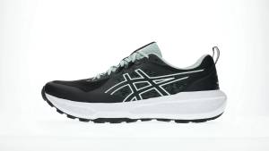 ASICS Men GEL-SONOMA 8 Trail Running Shoes in Black/Lake Grey
