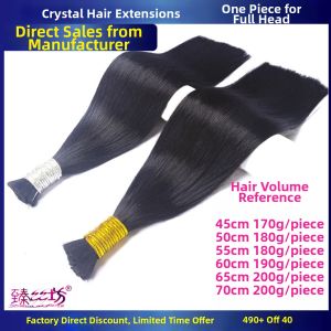 ZHENSIHANG | Invisible Real Hair Extensions Braids