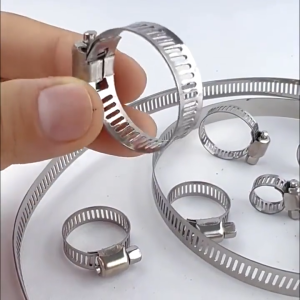 (5 PCS) Adjustable Hose Clamp Stainless Steel Hose Clamp Pipe Clamp 1/2 inch to 3 inches Premier Hardware