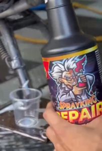 [Tặng bàn chải vòi xịt] Tẩy Rửa Hợp Kim Nhôm Sprayking Repair 850ML