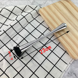 Stainless Steel Ice Hammer Cocktail Crushing Stick Lemon Masher Bar Tool Drinkware Crush Ice Stick Bartending Equipment