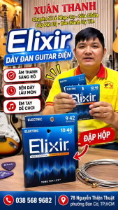 DÂY ĐÀN GUITAR ĐIỆN ELIXIR – SIZE 09/42 & 10/46 | NANOWEB