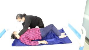 Slide Sheet Cloth Care Disabled Paralyzed Elderly Bedridden Patient Shift Sliding Belt Turn Over Mobile Auxiliary Transfer Pad