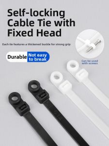 GUWANJI | Heat-Resistant Self-Locking Nylon Cable Ties