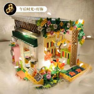 High Difficulty Girls Villa Assembly House Toy Block Castle Fun Gift for Children over 7 Years Old Zhe Gao Blocks Brand
