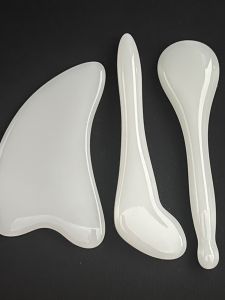 Bộ Dụng Cụ Xoa Bóp Bằng Ngọc Bích Cao Cấp Bộ Dụng Cụ Làm Đẹp Da Mặt Toàn Thân Bàn Gạt Da Vòng Tay Chăm Sóc Da