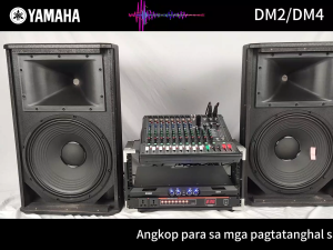 original DM2/DM4 Professional power amplifier8Ohm 1500 Watts X2/4Channels