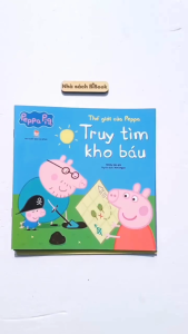 Combo 5 cuốn Thế giới của Peppa - George và em bé ồn ào Kho báu Bong bóng Chiếc ghế cũ Đua xe đạp - Sách Kim Đồng