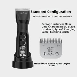 Shernbao | Professional Large Dog Hair Clipper Powerful