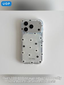 UGP | Unique Transparent Floral iPhone Case for 17 Pro Max and 16 Pro