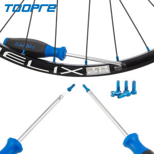 TOOPRE | TOOPRE Bicycle Spoke Nipple Installation Wrench Bike Wheel Rim Perforator Wheelset Spoke Protrusion Screwdriver Disassembly Tool