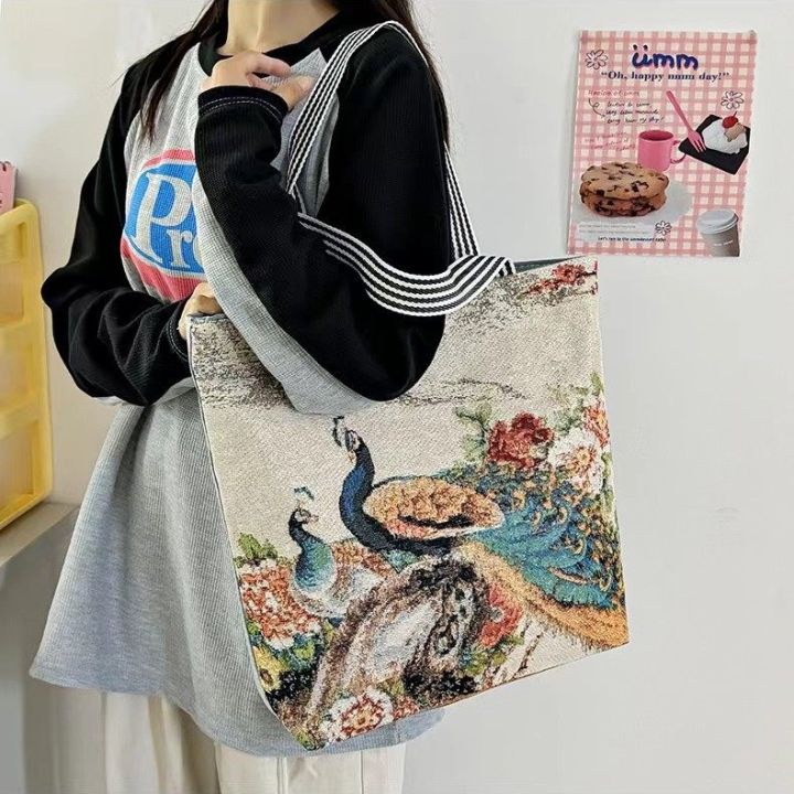 Totebag Kanvas Tas Belanja Shoulder Bag Tas Fashion Korea Shopping