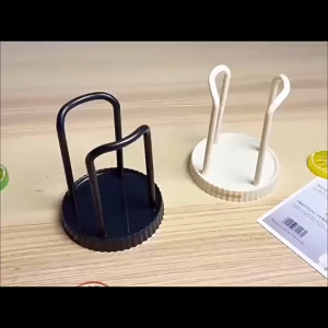 Paper Cup Holder Plastic Storage Rack Disposable Cup Dispenser for Coffee Shops Bar Countertop Desktop Home Office Milk Tea Water Organizer Bathroom Mount Multifunctional Sleek Hanging Drinks Draining Mugs Carrier with Smooth Edges