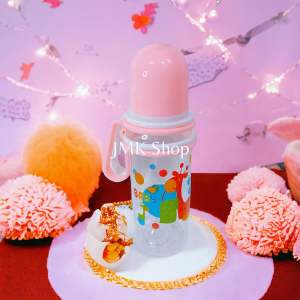 Botol susu murah gagang bis diputar 250ml dengan gagang / dot bayi.
