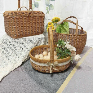 SHUQUE | Rustic Hand-woven Tote Basket