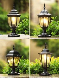MARTINI | Waterproof Retro American Style LED Pillar Light