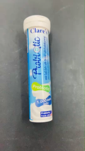 Clares Probiotic แคล์ร โพรไบโอติก พลัส วิตามินซี เม็ดเคี้ยว (Probiotic From USA) จำนวน15เม็ด/ขวด พร้อมส่ง