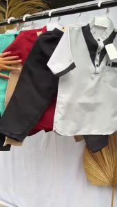 Baju muslim anak laki-laki terbaru plus peci 1-12 tahun setelan baju koko anak cowok keren