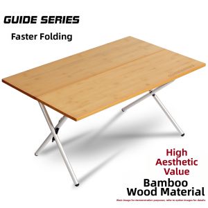 guide series | Outdoor Bamboo and Aluminum Folding Table