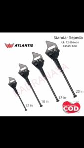 Standar Sepeda Besi Jagang Sepeda Anak Ukuran 12 16 18 20 Inchi Stand Sepeda Samping
