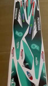 (COD) XEON KARBU STICKER STRIPING MOTOR YAMAHA XEON KARBU IP.08 STRIPING VARIASI RACING PETRONAS