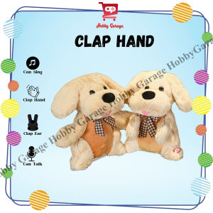 Boneka Peek A Boo Anjing Clap Hand Mainan Bayi peek ka boo Dog