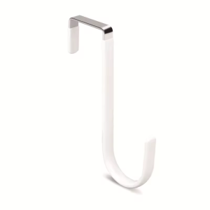 2 PCS Non-Slip Door Hanger Hooks Rubber Organizer for Hanging Clothes Towels Hats Coats in Living Room Bathroom Bedroom Kitchen