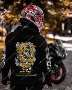 Jaket Hoodie Prostreet Naga Kin Ryu untuk Pria dan Wanita /Jaket Anime