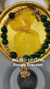 Rosary Bracelet Gemstone Lucky Charm for Women Jade Citrine Religious Mother Perpetual Healing Energy Crystals