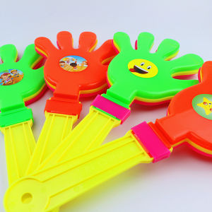 เครื่องสร้างเสียงปรบมือ ของเล่นประกอบการแสดง คอนเสิร์ต อุปกรณ์ประกอบกิจกรรมกีฬา ไม้ตบมือเชียร์ทีม ไม้ตบมือเชียร์บนเวที