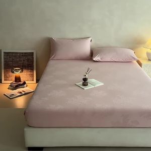 MINGSHA | 3D Embroidery 100% Cotton Bed Skirt
