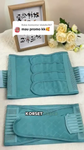【COD】Korset Pelangsing Setelah Stagen Paket 2in1 Melahirkan Corset Celana Korset Pandtpartum Abdomen Sabuk Perbaikan Balok Pengekang Band Cesarean Bagian Ganda