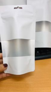 500gr - túi zipper sữa cửa sổ tràn (mẫu mới)