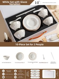 Practical Aesthetic Retro Dinnerware Set Gift