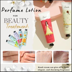 Allura Krim Wangi Set Pelembap Haruman Bunga Penjagaan Tangan Hadiah Kahwin Doorgift Flower Fragrance Hand Cream Set Moisturizing Perfumed Hand Essence Lotion Gift Set Long Lasting Fragrance 护手霜 LL