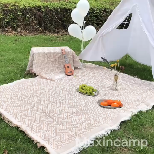 [shop in 24h]Extra Large Picnic Mat 130*180cm Picnic Cloth Mat Foldable Portable Children Play Sleeping Outdoor Activities Blanket