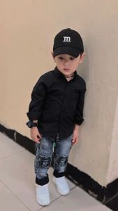 Terbaru Kemeja Anak Laki-Laki Polos Lengan Panjang Terlaris 2-14 Tahun