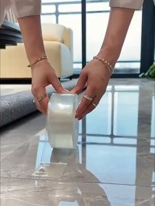Cuộn Băng Keo Nano Trong Suốt Băng Dính 2 Mặt Đa Năng Siêu Dính Siêu Chắc Dính Trên Mọi Vật Chất Không Thấm Nước