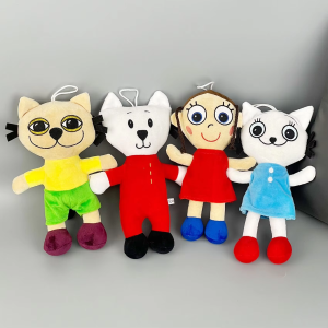 Takara Tomy | Kicia Kocia Mascot Kicia Kocia Doll Kicia Kocia Plush Toy Merch Stuffed Animal Soft Toy Little Girl Cat Doll Doll Birthday Gift